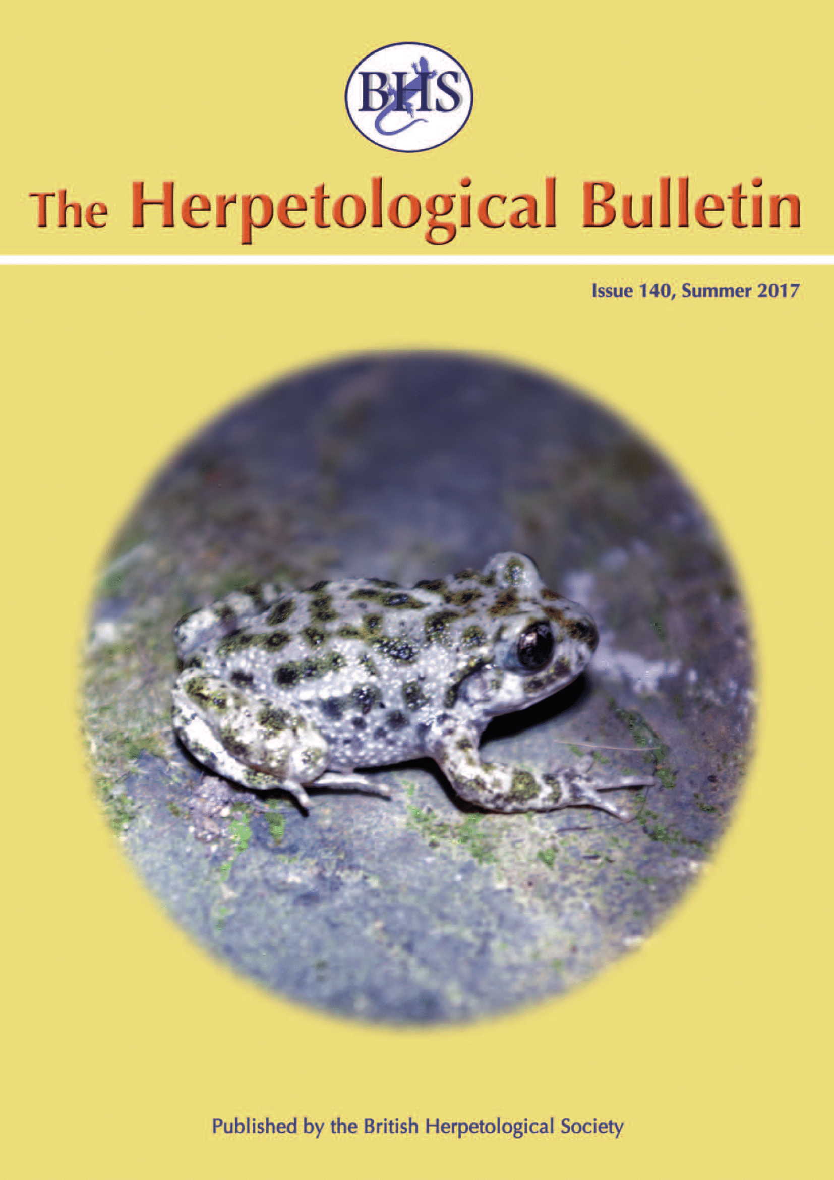 The Herpetological Bulletin Issue 140